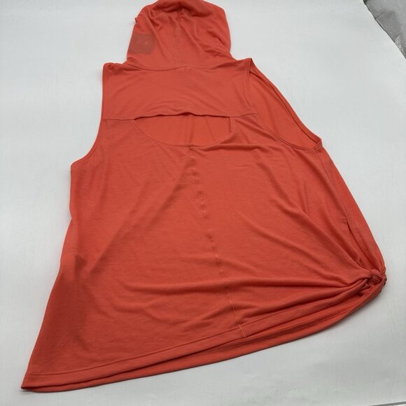 Under Armour Breathe SL Hoodie Women's Size Large Coral Lightweight Tank Top NWT - Picture 8 of 10